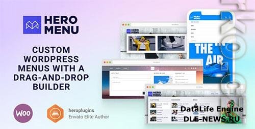 CodeCanyon - Hero Menu v1.16.0 - Responsive WordPress Mega Menu Plugin - 10324895