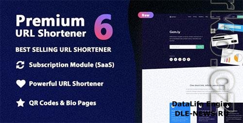 CodeCanyon - Premium URL Shortener v6.4.2 - Link Shortener, Bio Pages & QR Codes - 3688135 - NULLED