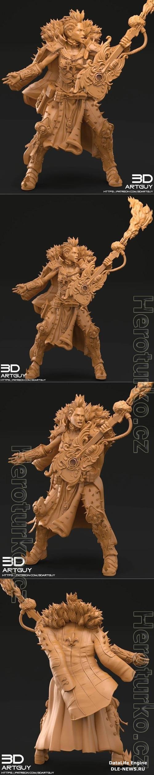 Zealot Punk 3D Print Model