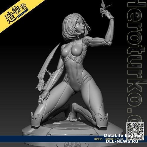 Alita 3D Print Model