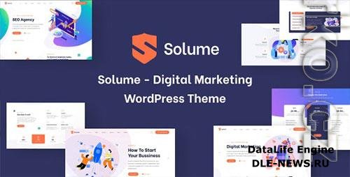 ThemeForest - Solume v1.0.0 - Digital Marketing WordPress Theme - 38081453