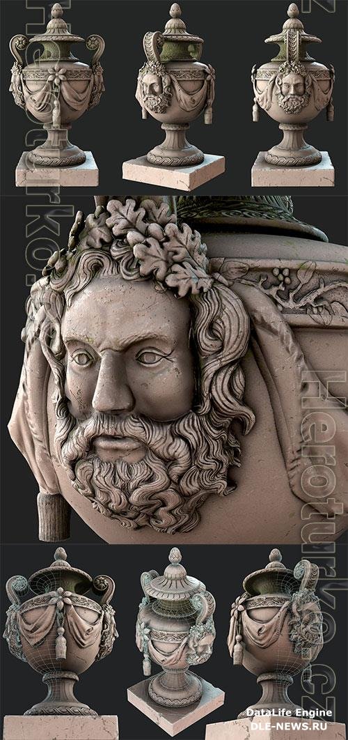 Decorative Urn 3D Model