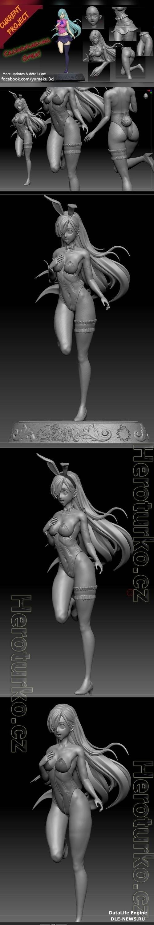 The Seven Deadly Sins - Nanatsu No Taizai - Elizabeth Liones 3D Print Model