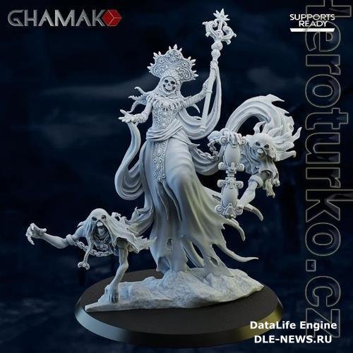 Lady Olynder 3D Print Model