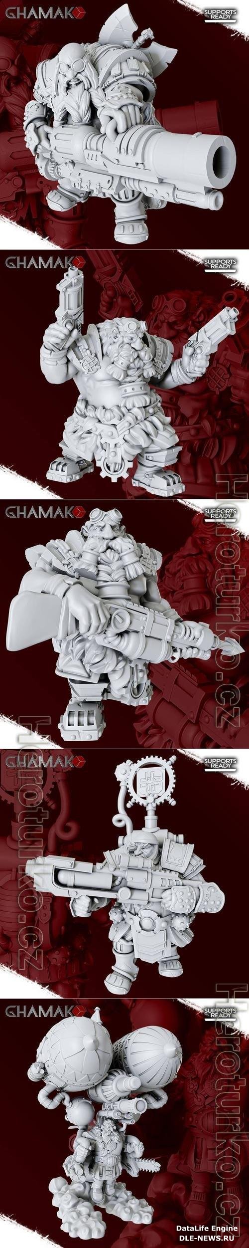 Ghamak - Kharadron June 2022 3D Print Model