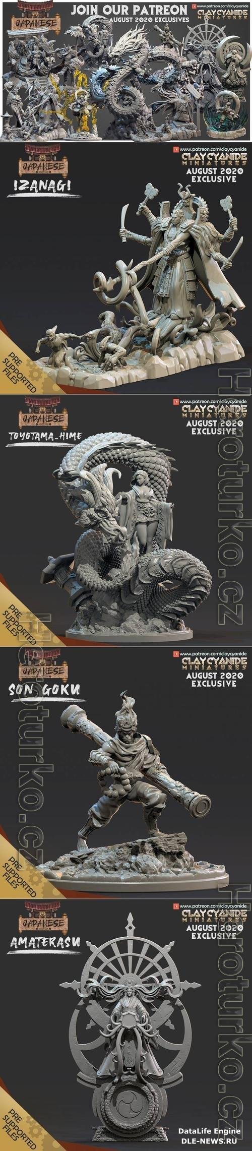 Clay Cyanide Miniatures August 2020 3D Print Model