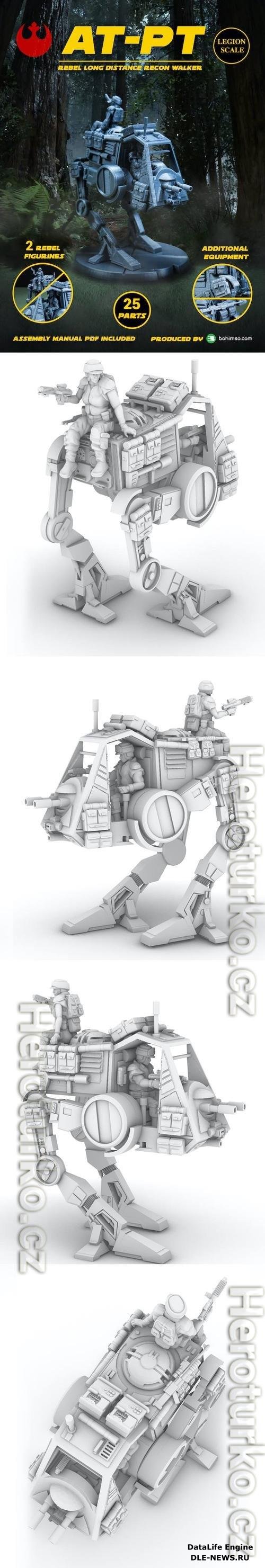 AT-PT Rebel Walker 3D Print Model