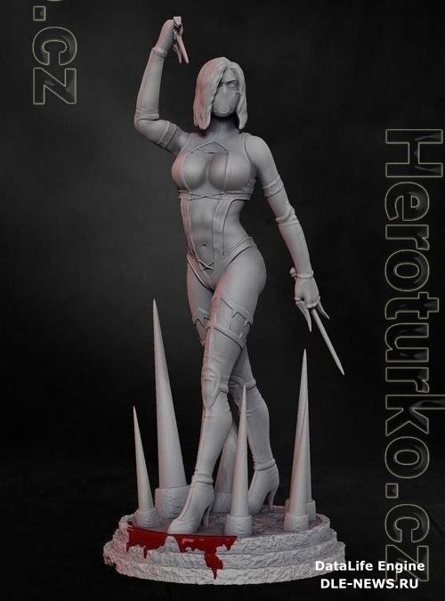 Mileena - Mortal Kombat 3D Print Model
