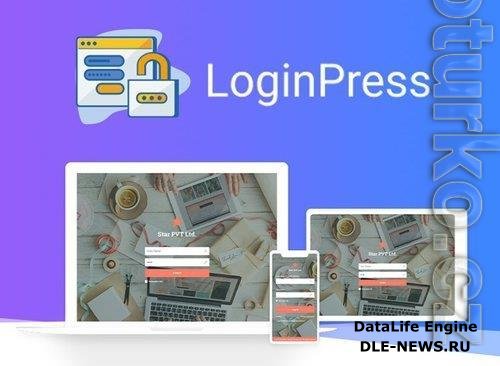 LoginPress Pro v2.5.2 - Login Customizer Plugin For WordPress + Add-Ons