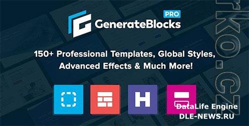 GenerateBlocks Pro v1.2.0 - Build Better WordPress Sites - NULLED