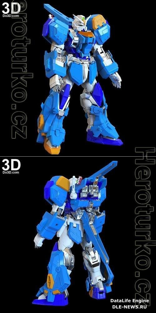 3D STL Duel Gundam Assault Shroud Full Body Armor