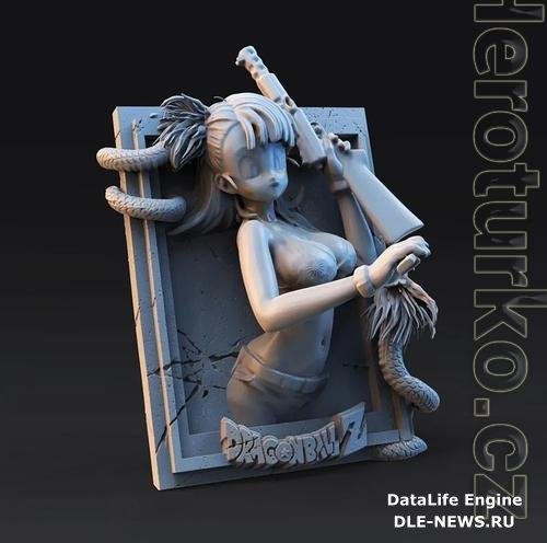 3D STL Frame 13 Dragon Ball