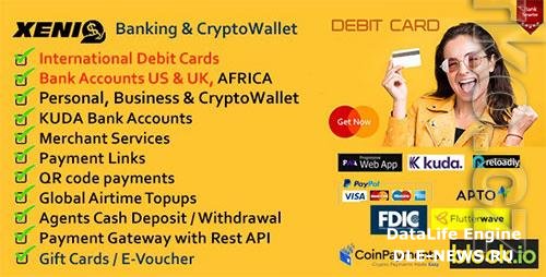 MeetsLite Ewallet Banking & Crypto with P2P Exchange, Debit Cards, Payment gateway - 29555122