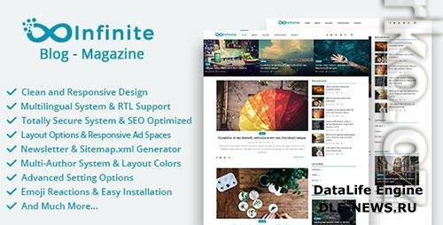 Infinite v4.2 NULLED - Blog & Magazine Script - 19890709