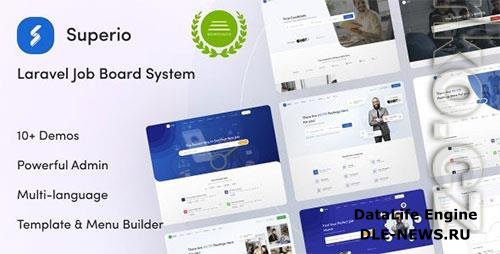 CodeCanyon - Superio v2.1.0 -  - Laravel Job Board System - 33973038