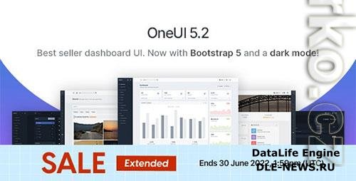 ThemeForest - OneUI v5.2 - Bootstrap 4 Admin Dashboard Template, Vuejs & Laravel 7 Starter Kit - 11820082