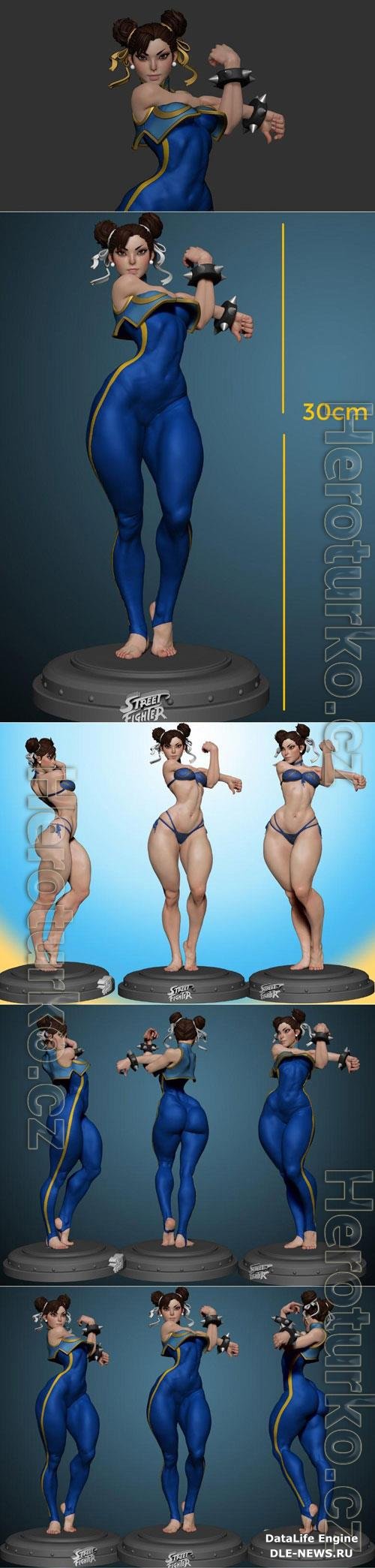 Chun Li 3D STL