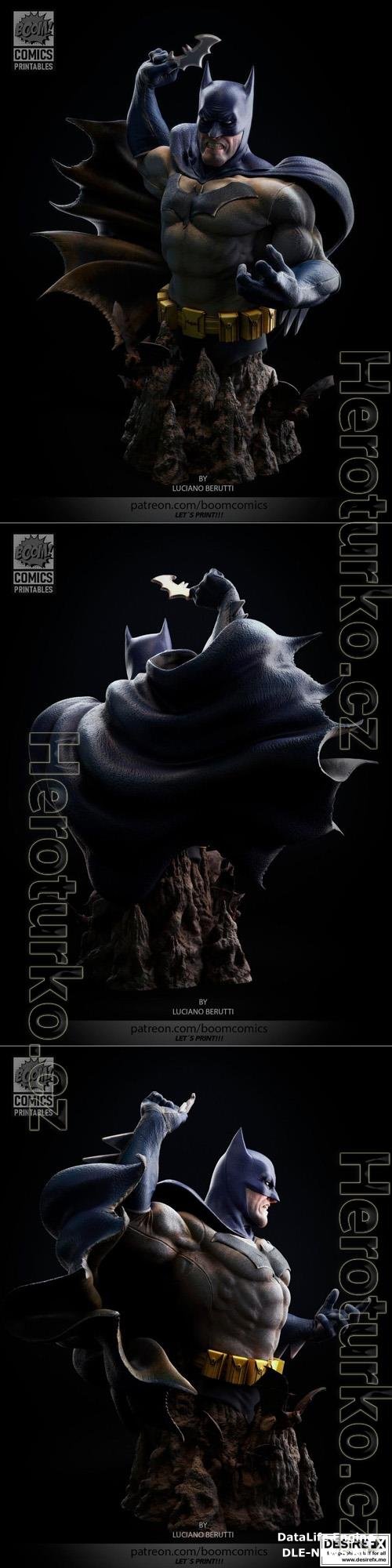 Batman Bust 3D STL