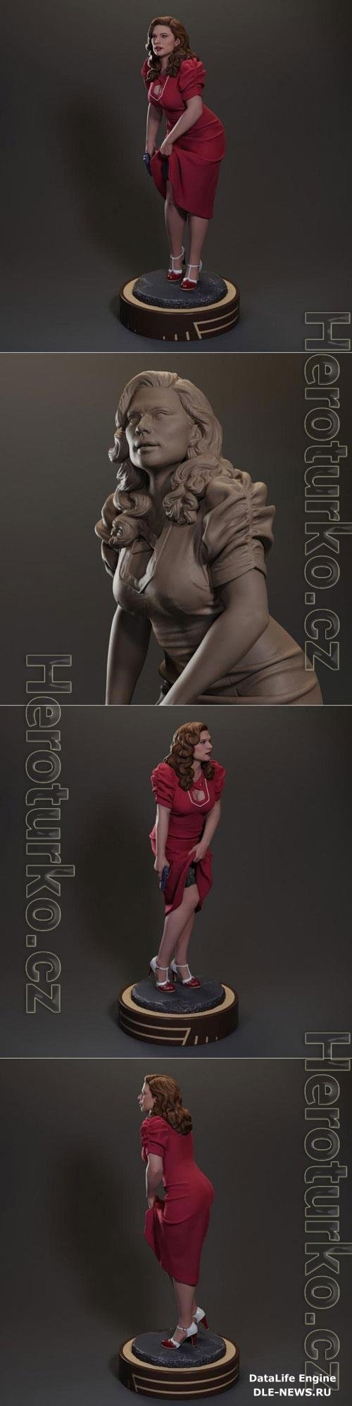 Peggys Secret - Agent Carter 3D STL