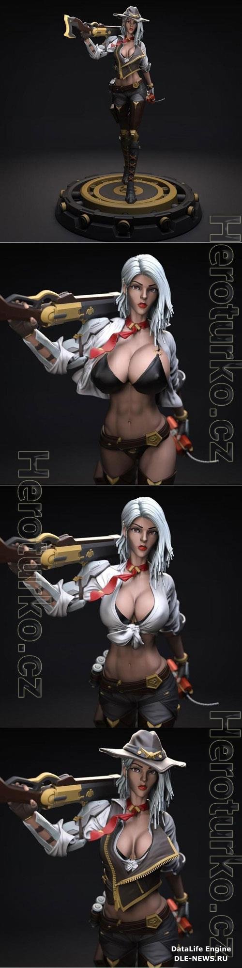 Ashe - Overwatch 3D STL