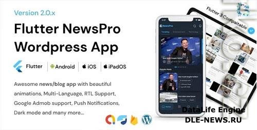 NewsPro v2.0.0 - Flutter News App For Wordpress - 36550513