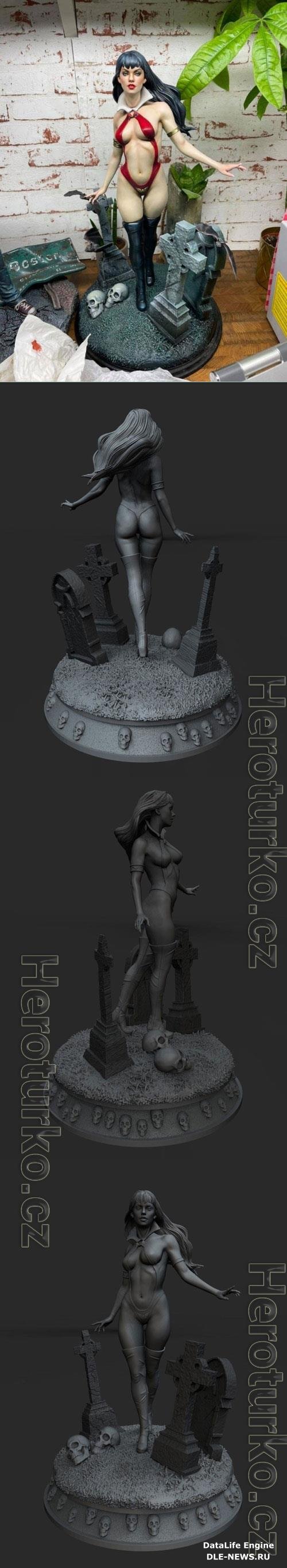 Vampirella 3D STL