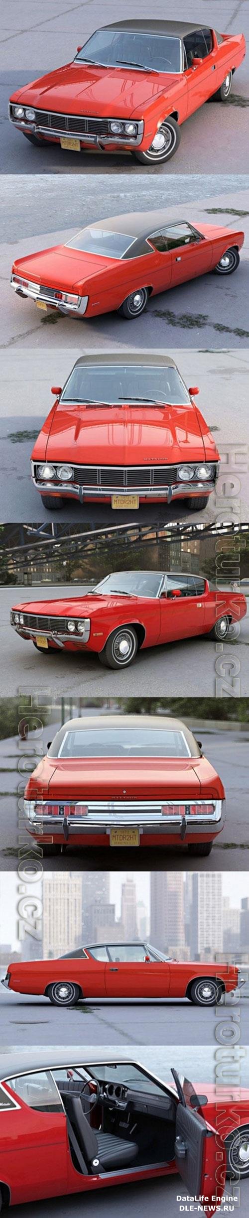 AMC Matador Coupe 1972 3D Model