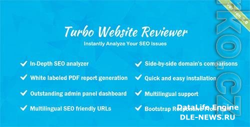 CodeCanyon - Turbo Website Reviewer v2.6 - In-depth SEO Analysis Tool - 20069330 - NULLED