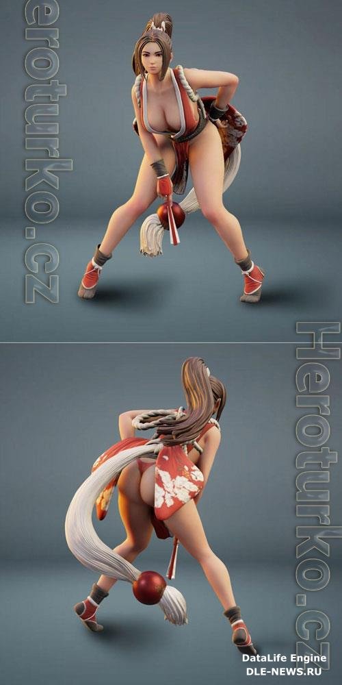 Mai Shiranui 3D STL