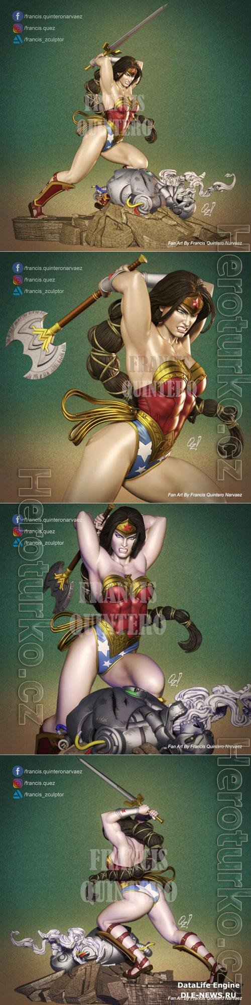 Wonder Woman 3D STL