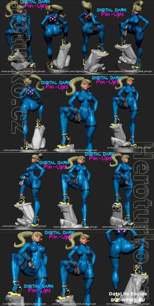 Samus Aran 3D STL