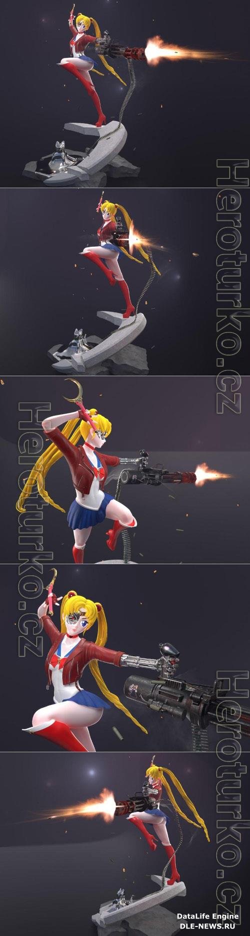 Sailor Moon - Terminator 3D STL