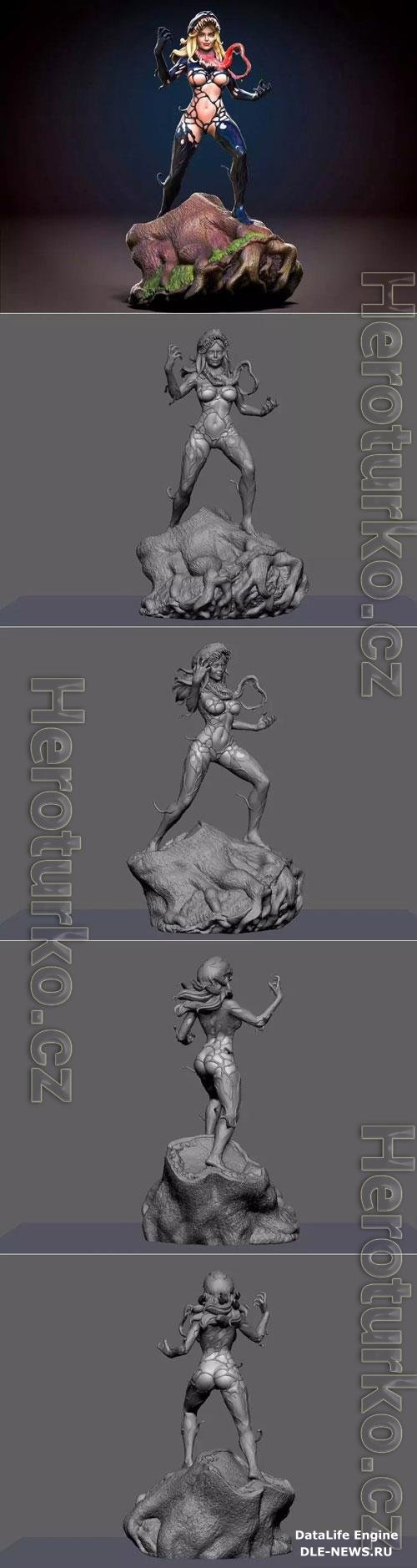 She-Venom 3D STL