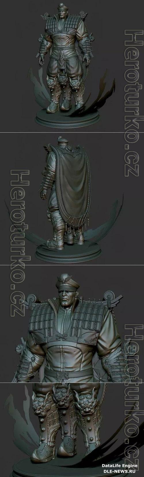 M.Bison - Street Fighter (China stile)3D STL