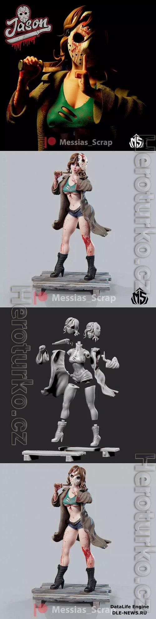 Jason Female 3D STL