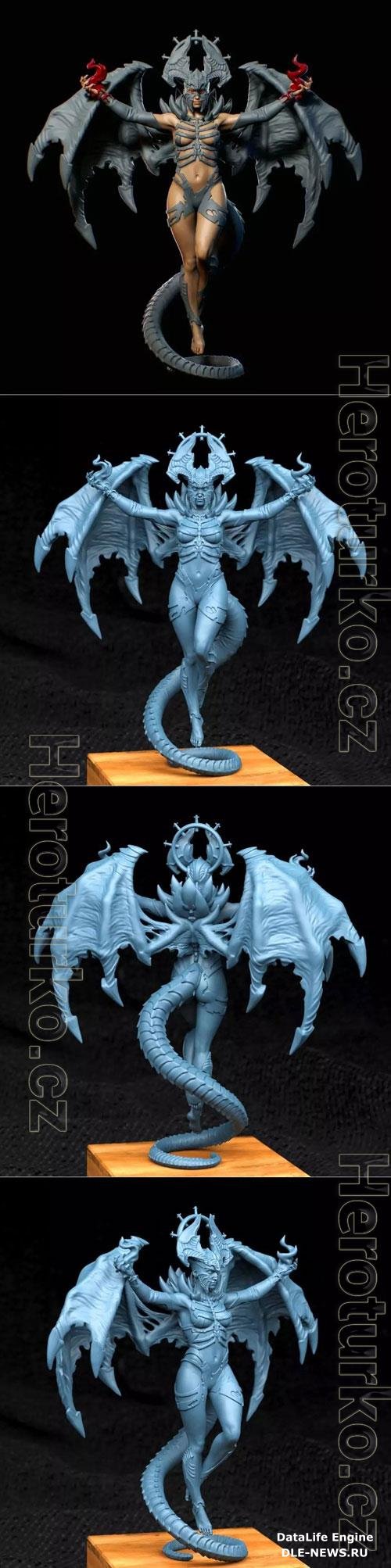 Necro Queen 3D STL