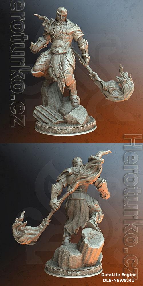 Valadhar Elite - Keydrin the Eldritch Knight 3D Print