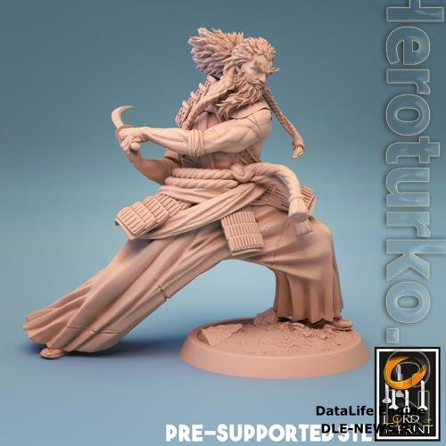 Samurai Male 3D Print