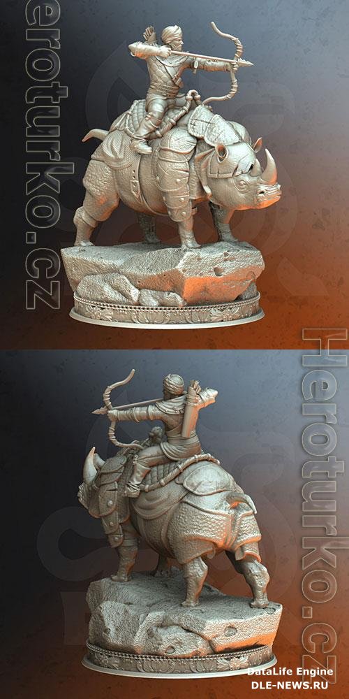 Rhino Rider 3D Print