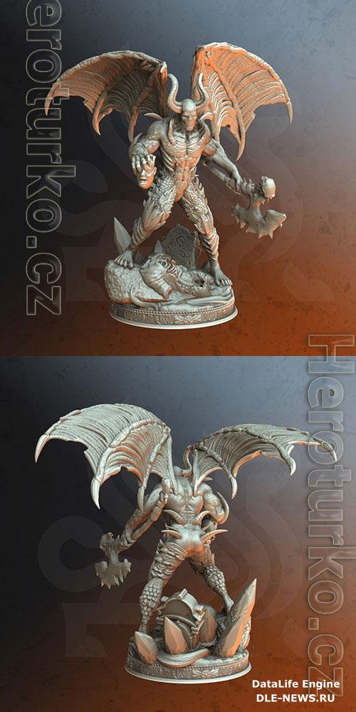 Demon of Ash 3D STL