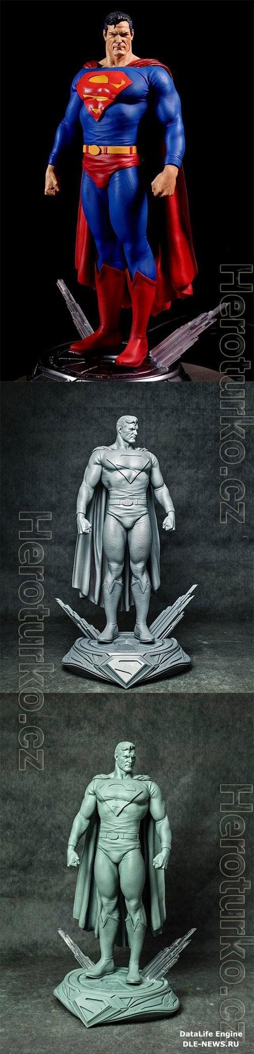 Superman Kingdom Come 3D Print