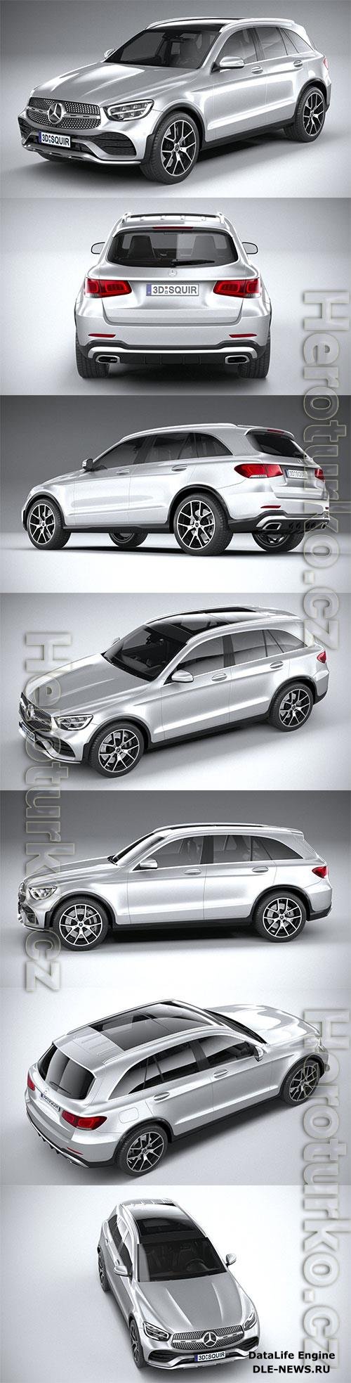 Mercedes-Benz GLC AMG 2020 3D Model