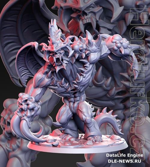 Zarrn - Chaos Demon 3D Print