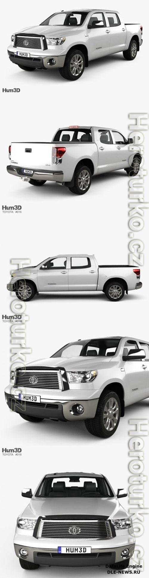 Toyota Tundra Crew Max 2011 3D Model