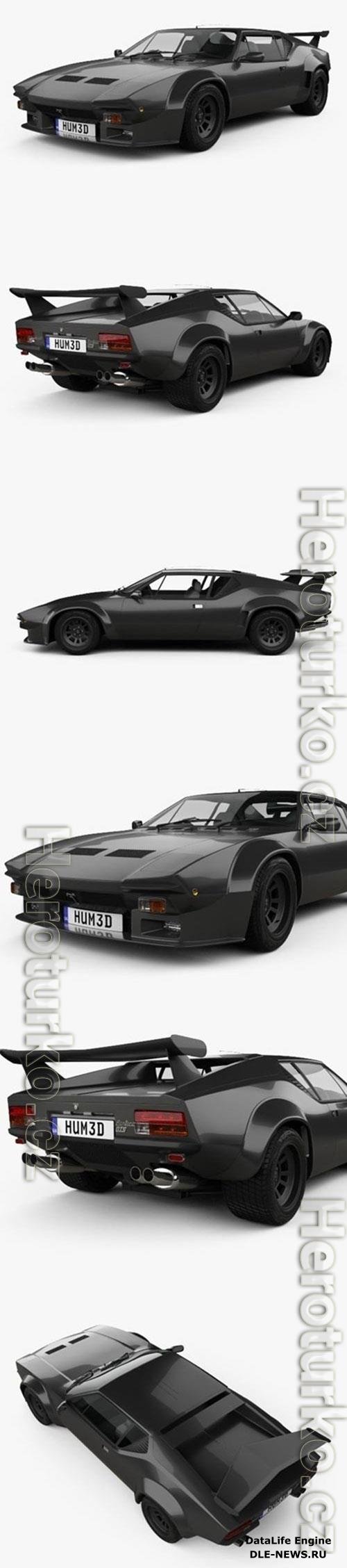 De-Tomaso Pantera GT5S 1984 3D Model