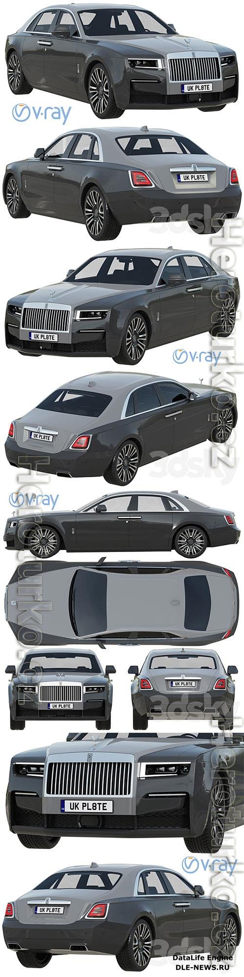 Rolls-Royce Ghost 3D Model