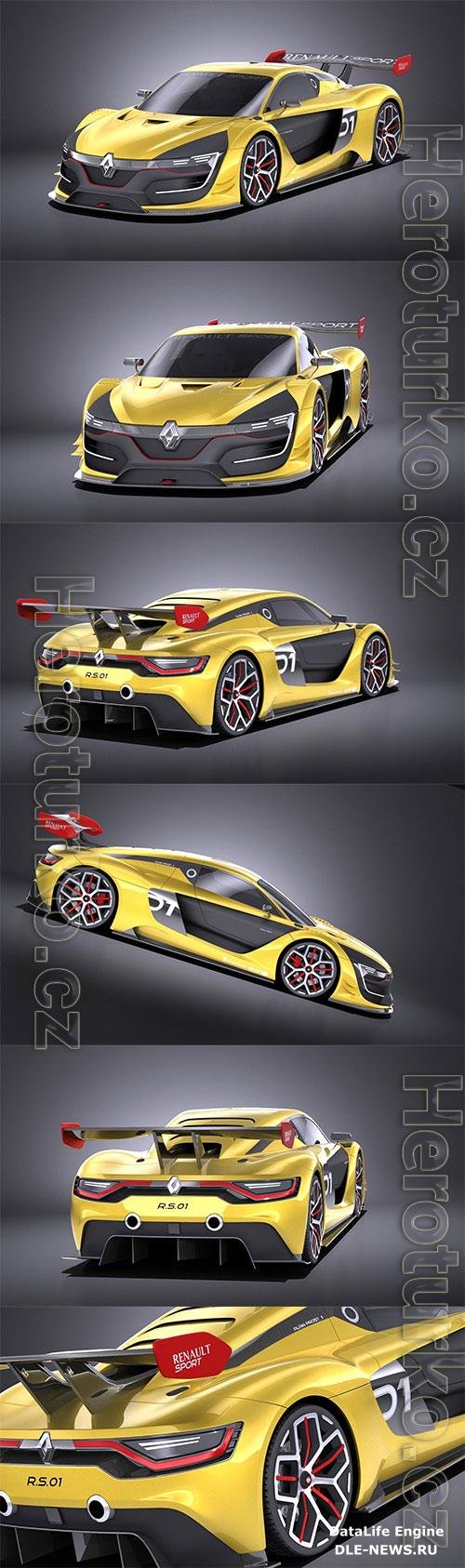 Renault Sport RS01 3D Model