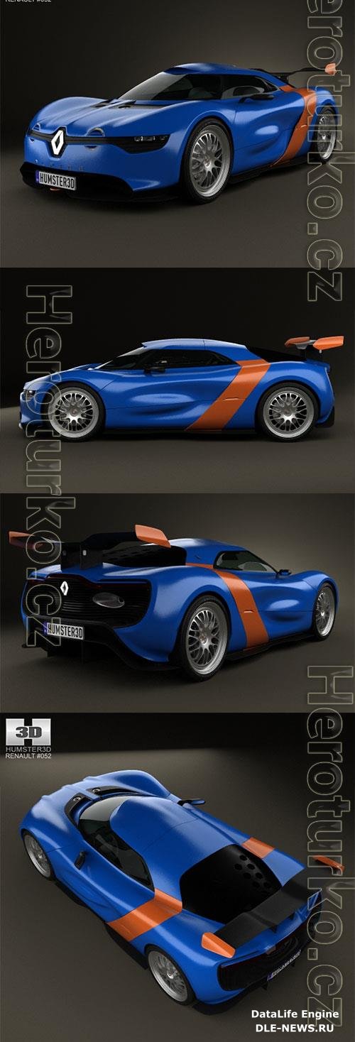 Renault Alpine A110-50 2012 3D Model