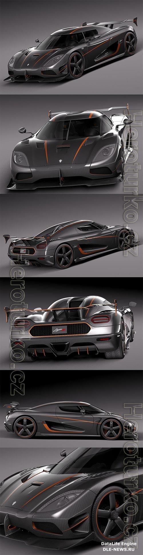 Koenigsegg Agera RS 2015 3D Model