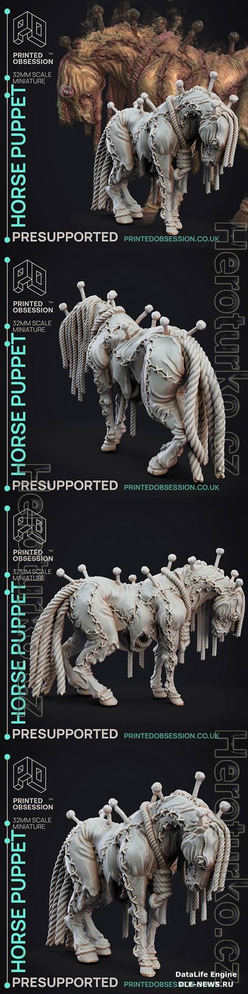 Horse Puppet 3D Print